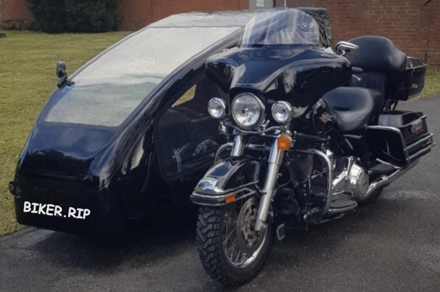 Motorradgespanne für besondere Motorradbestattungen